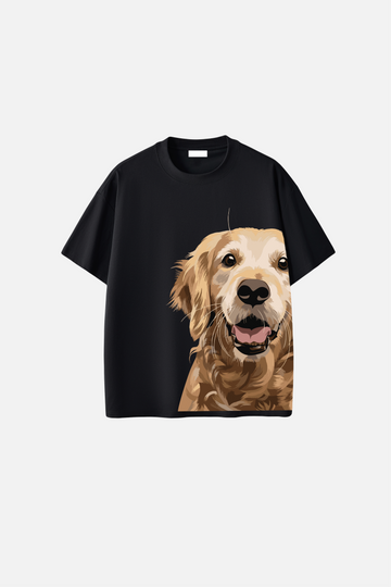 Golden Companion Oversized Tshirt