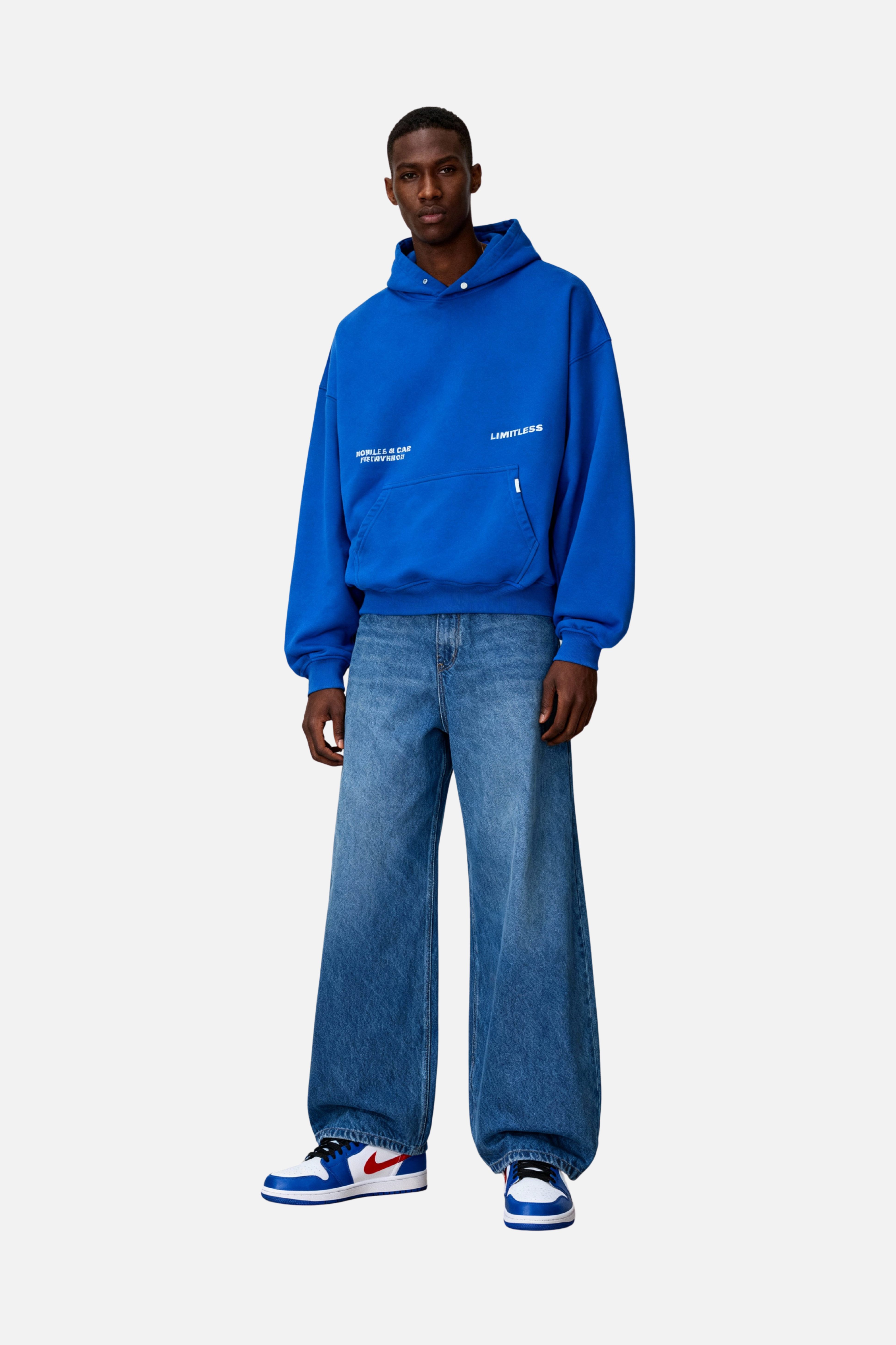 Limitless Cobalt Blue Hoodie