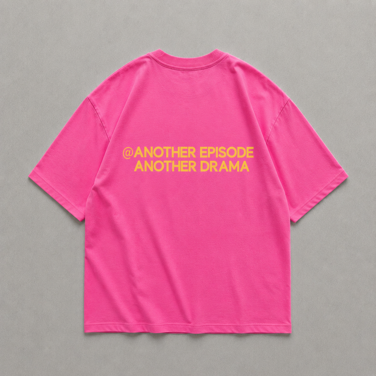 ⁠Podcast Pink Oversized Tshirt