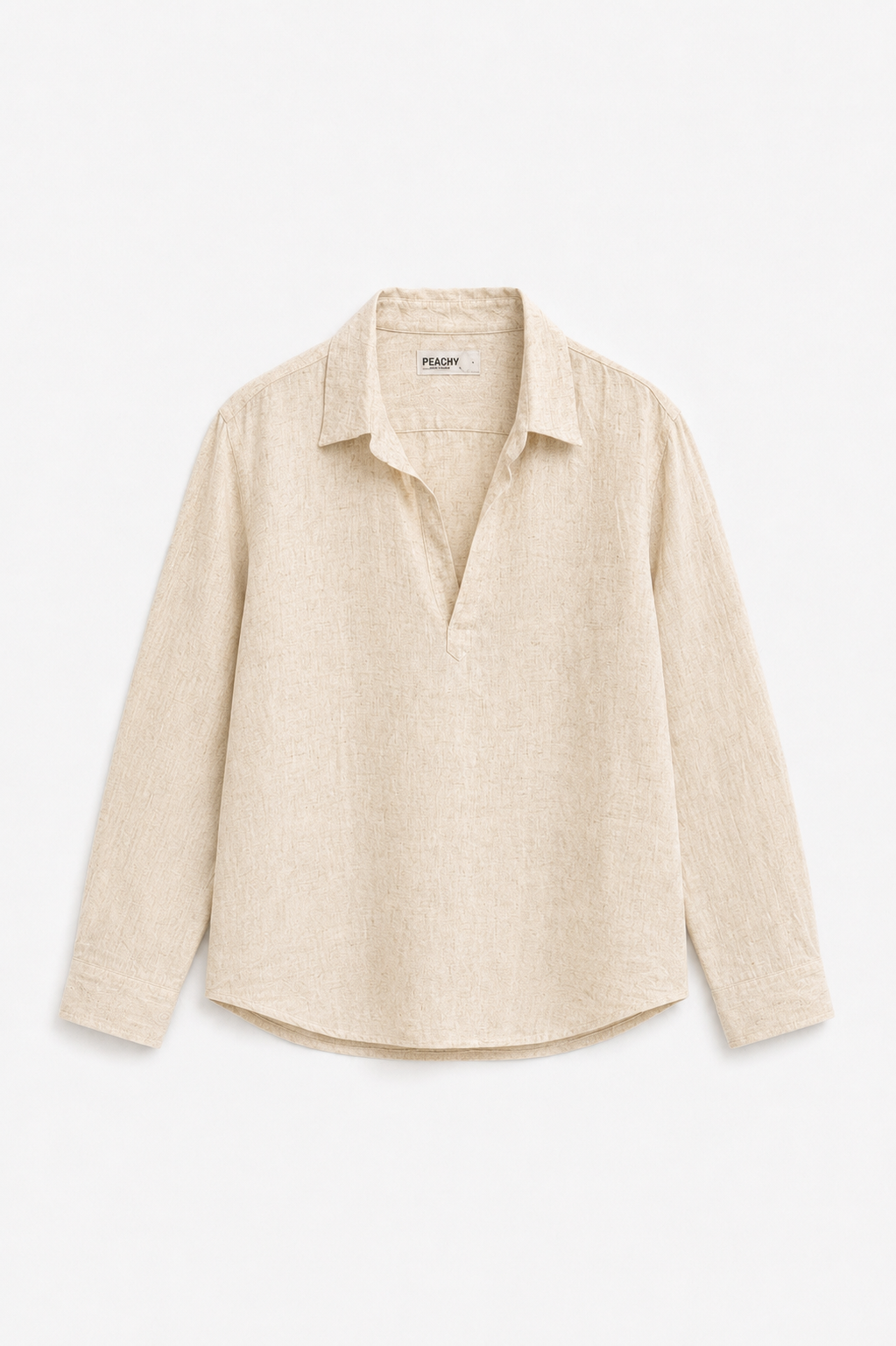 Fine Shyt Beige Linen Shirt
