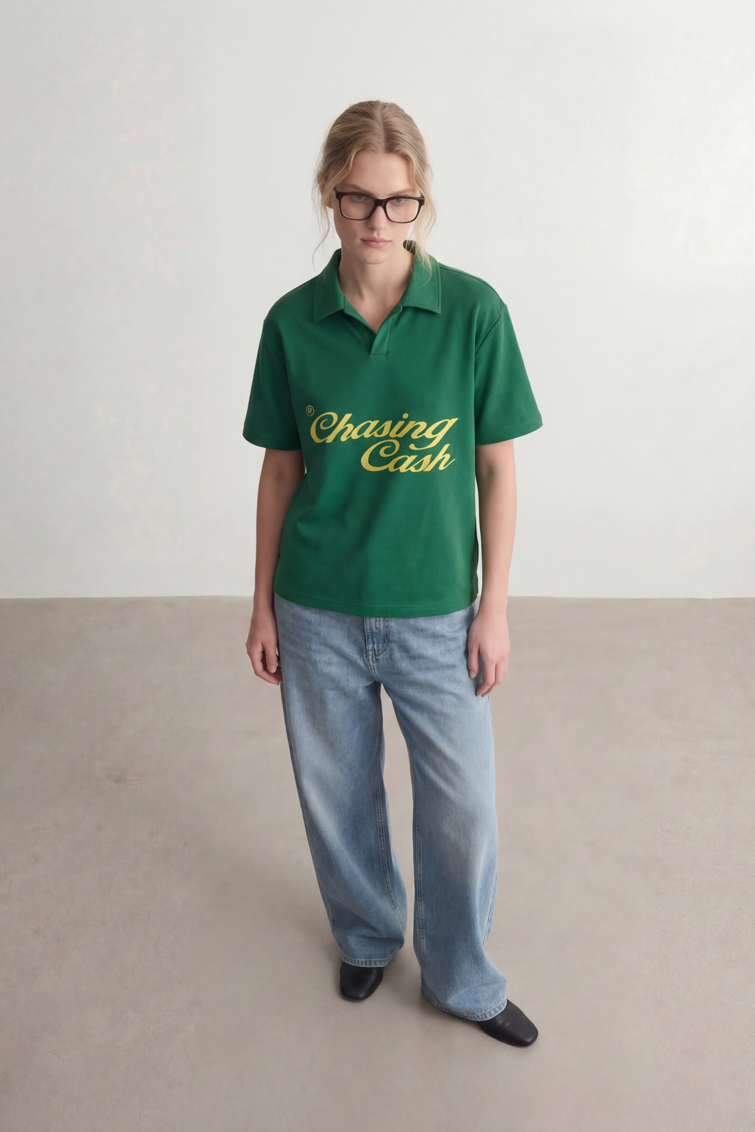 Cash Green Polo Tshirt