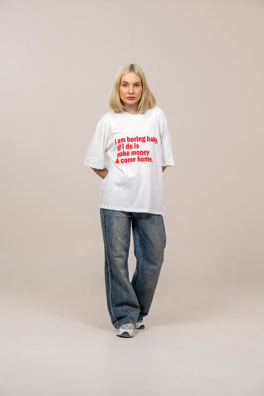 Boring Hustler Couple Tee