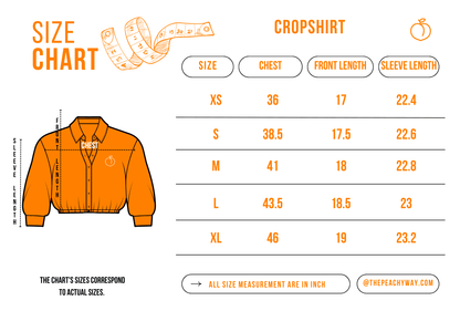 Cropped Satiny Shirt
