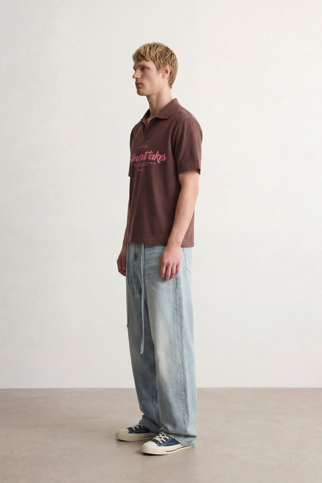 Rusty Brown Polo Tshirt