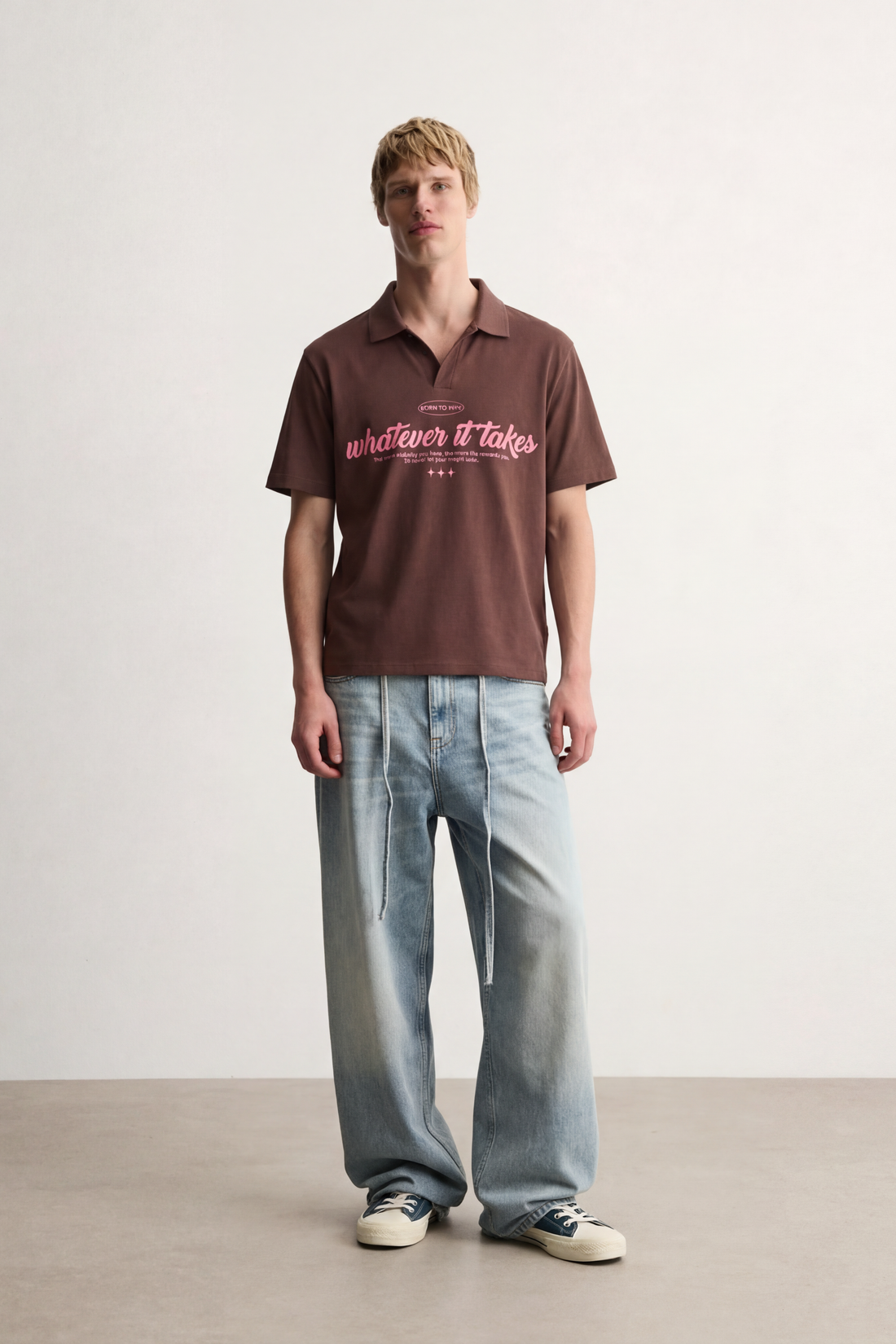 Rusty Brown Polo Tshirt