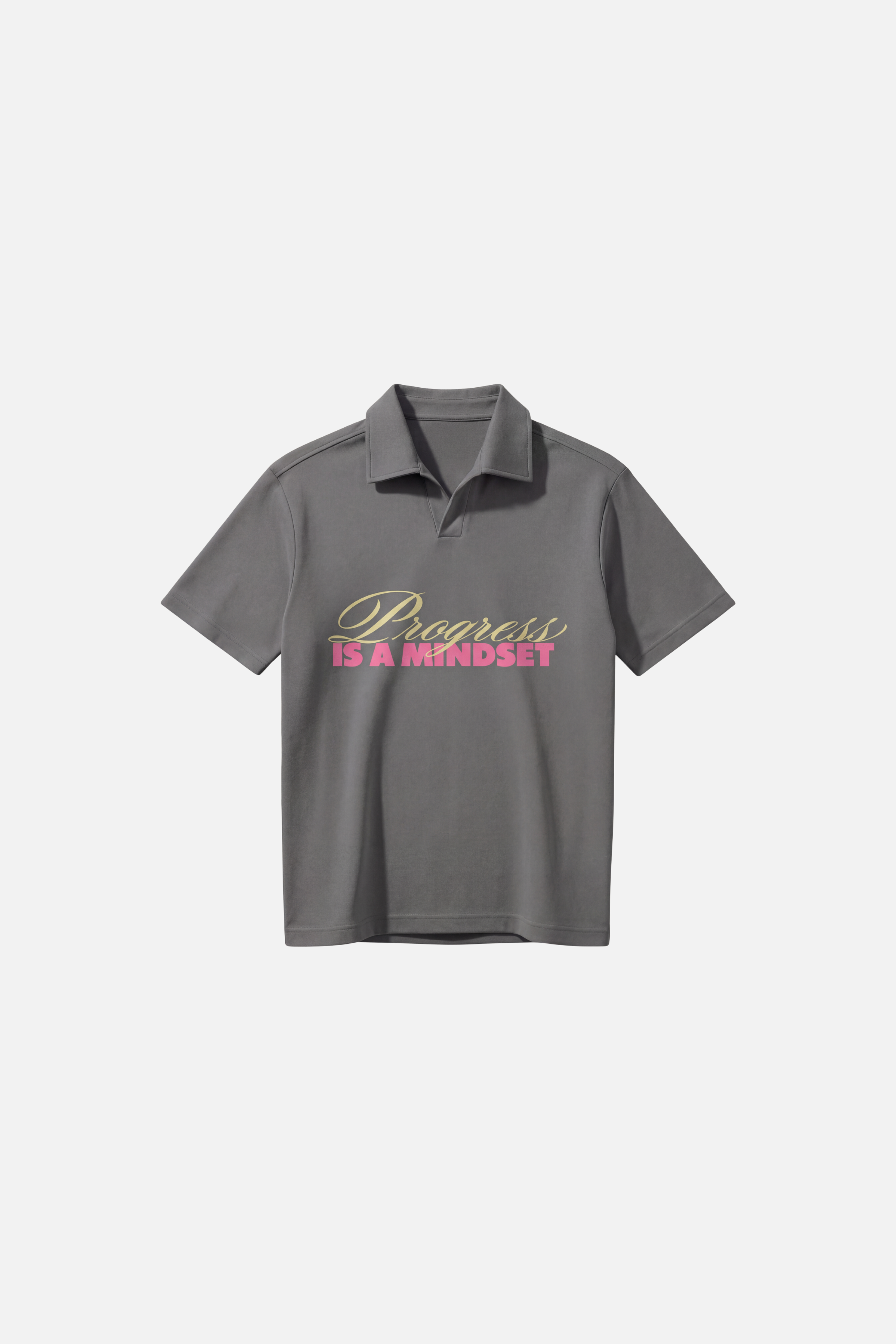 Progress Grey Polo Tshirt