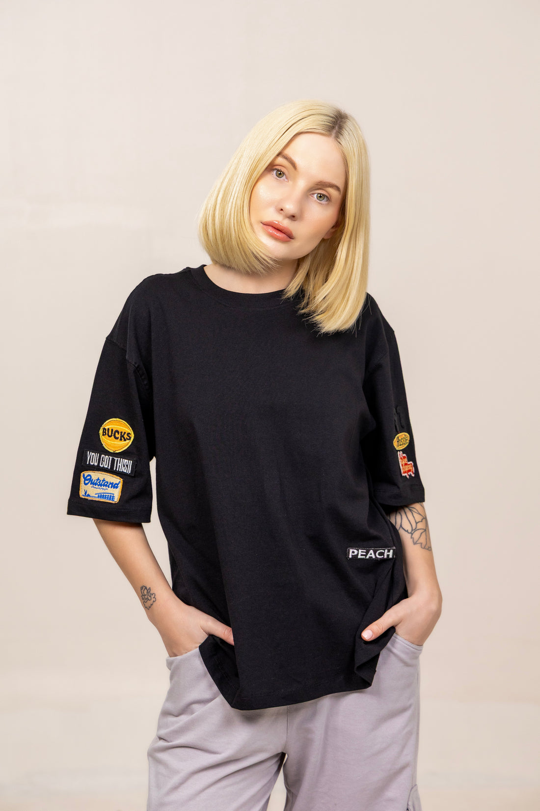 Founder’s Tee Embroided Tshirt (Black)
