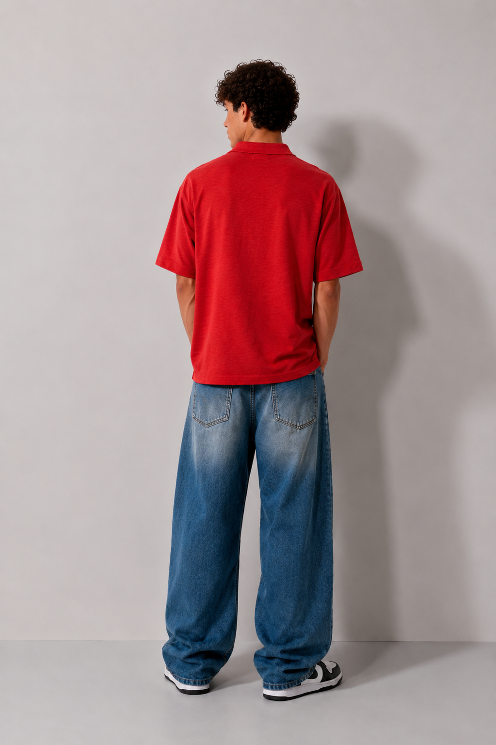 Emotional Swaggage Red Polo Tshirt