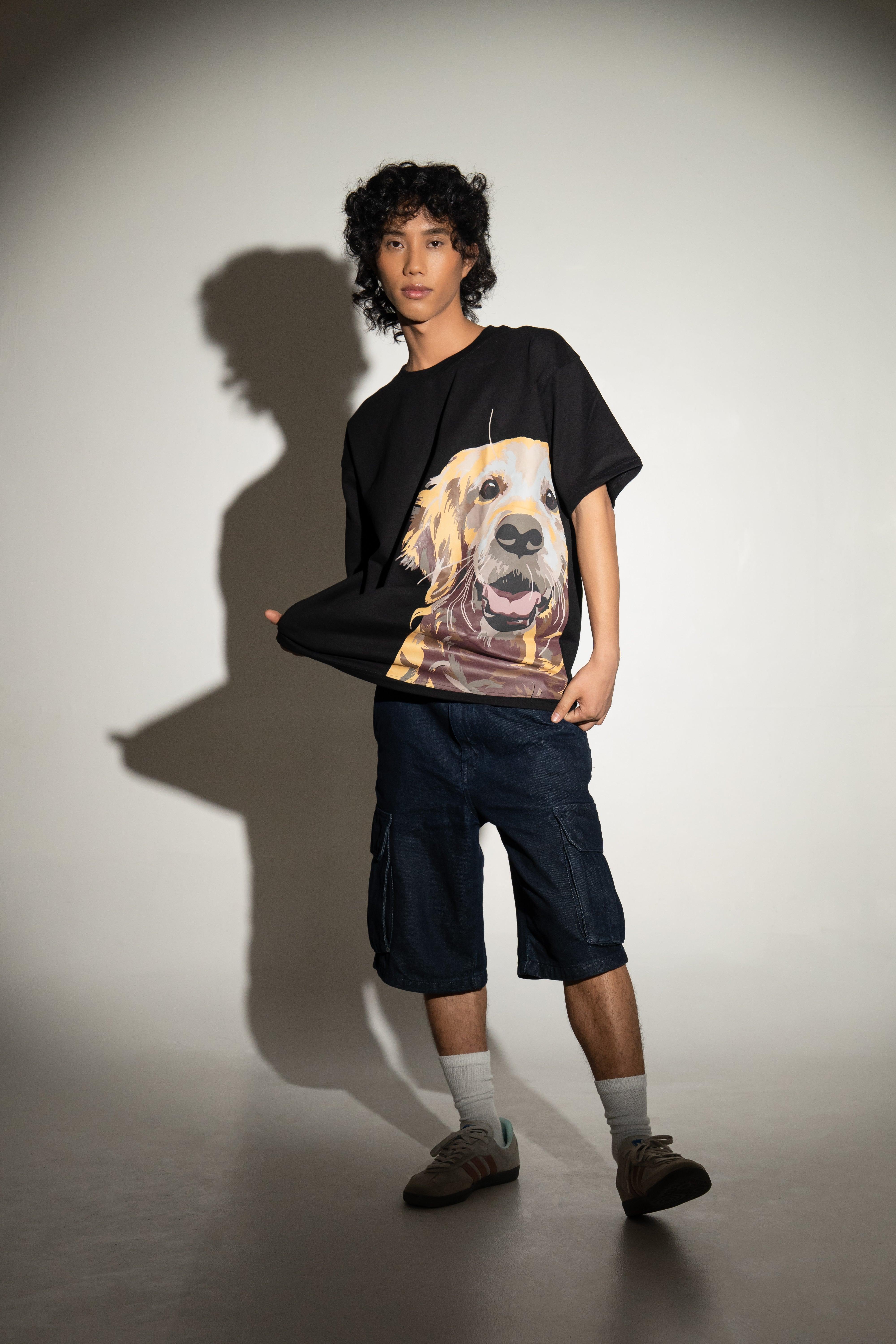Golden Companion Oversized Tshirt