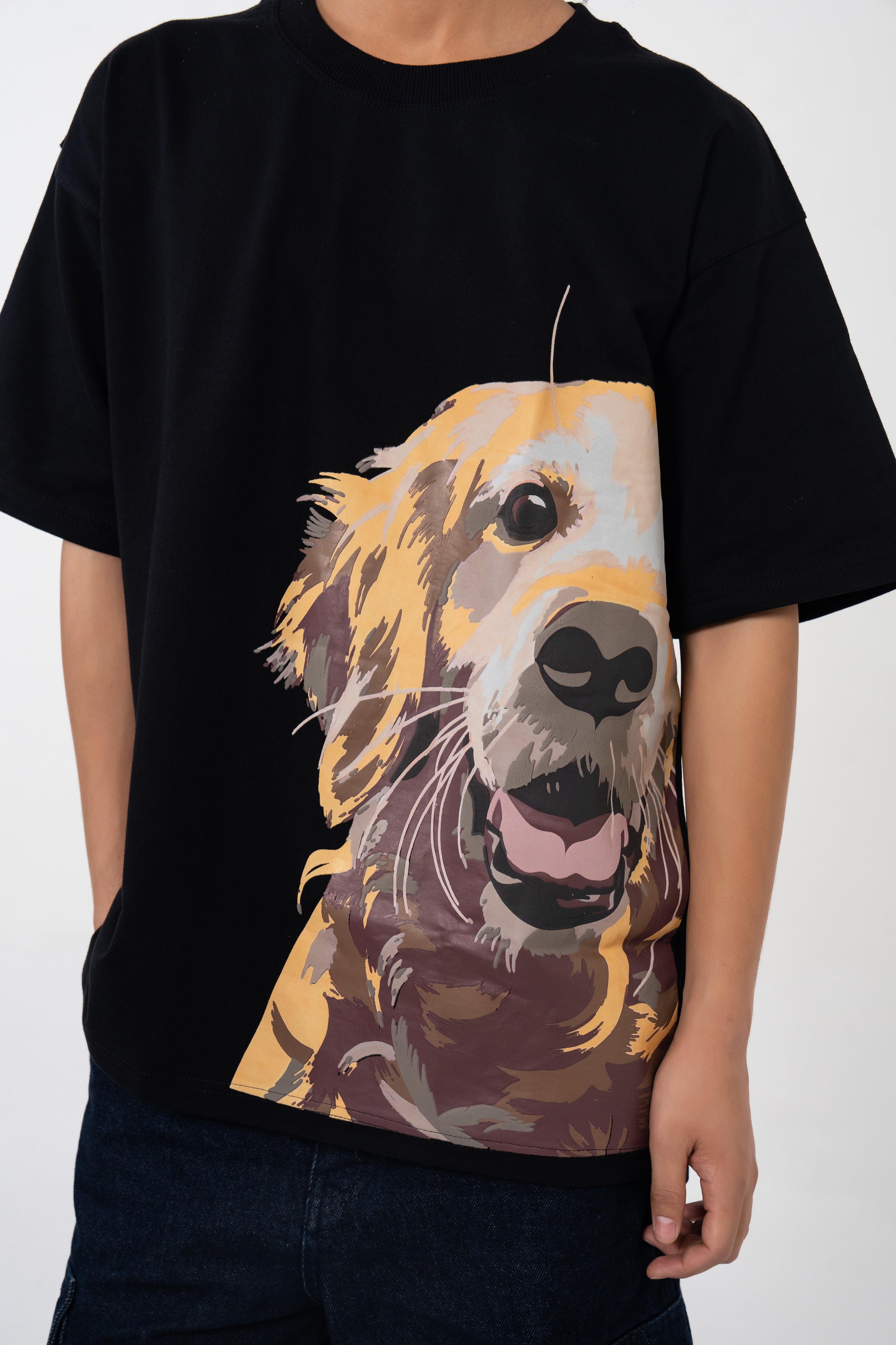 Golden Companion Oversized Tshirt