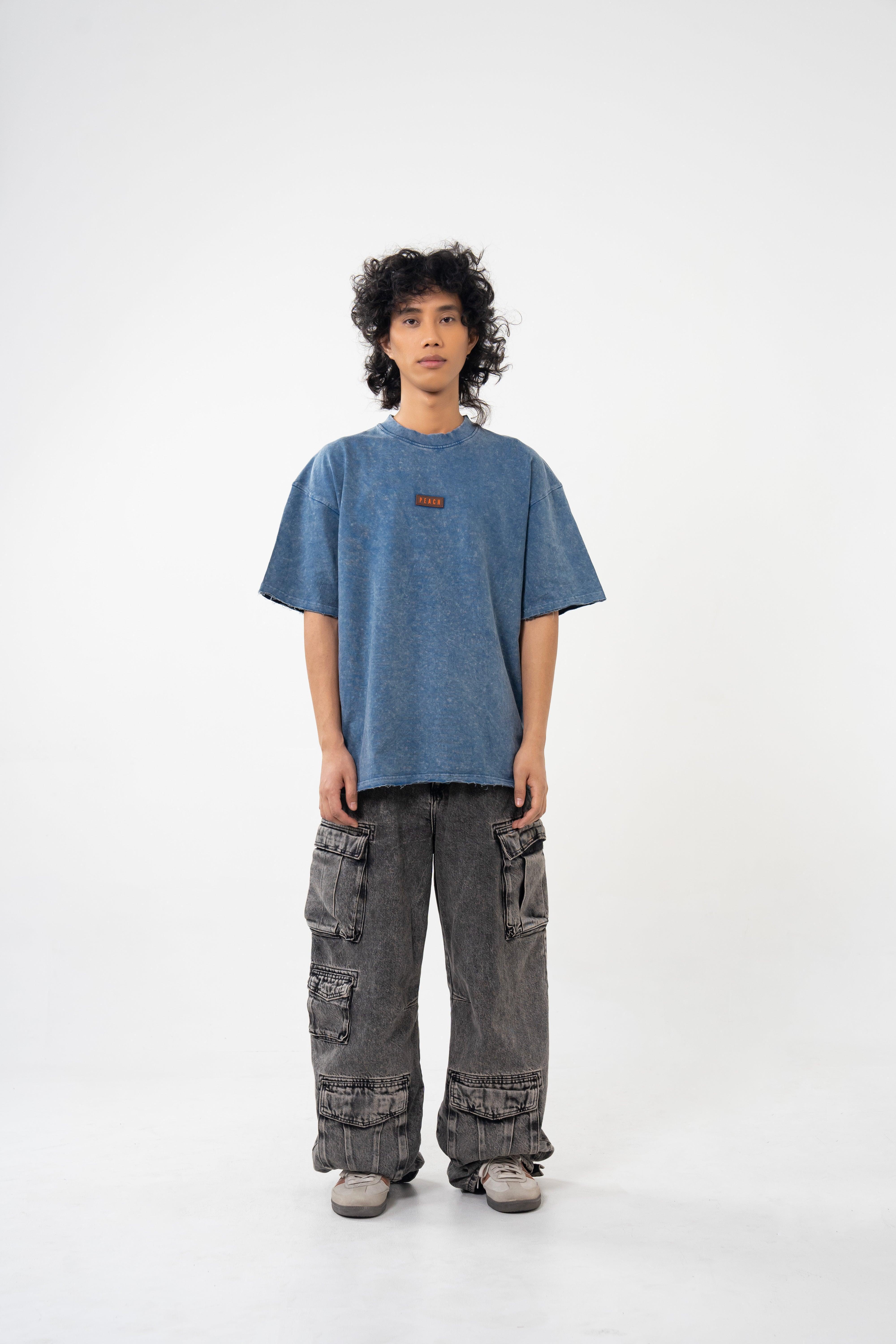 Faded Sky Washed Tshirt