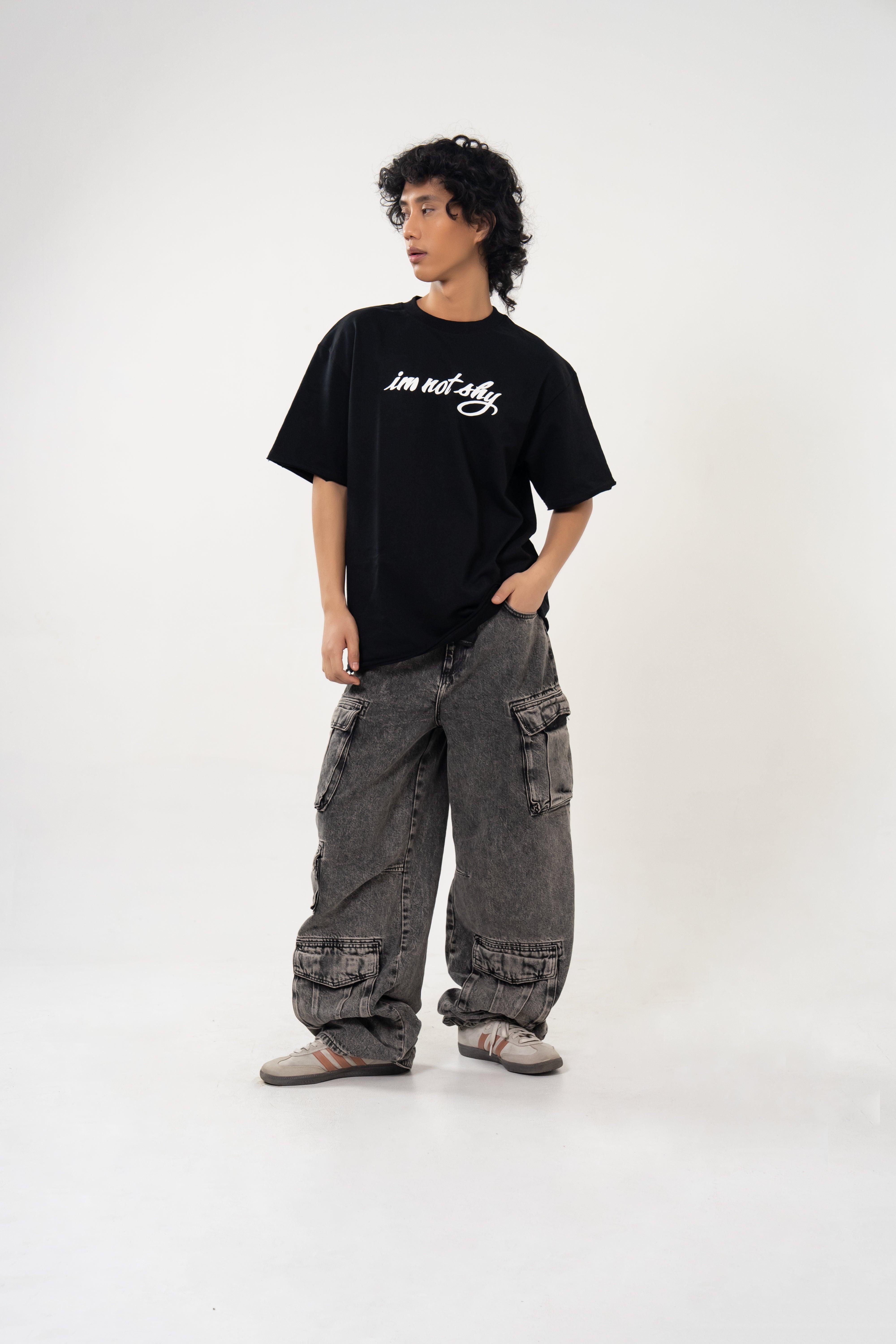 Iam Not Shy Oversized Tshirt