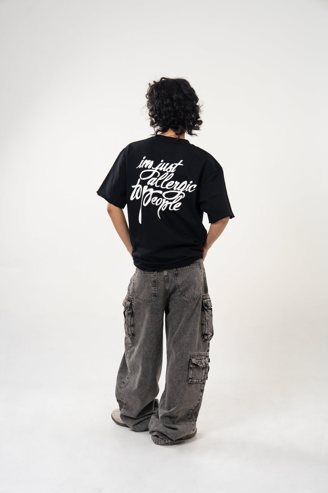 Iam Not Shy Oversized Tshirt