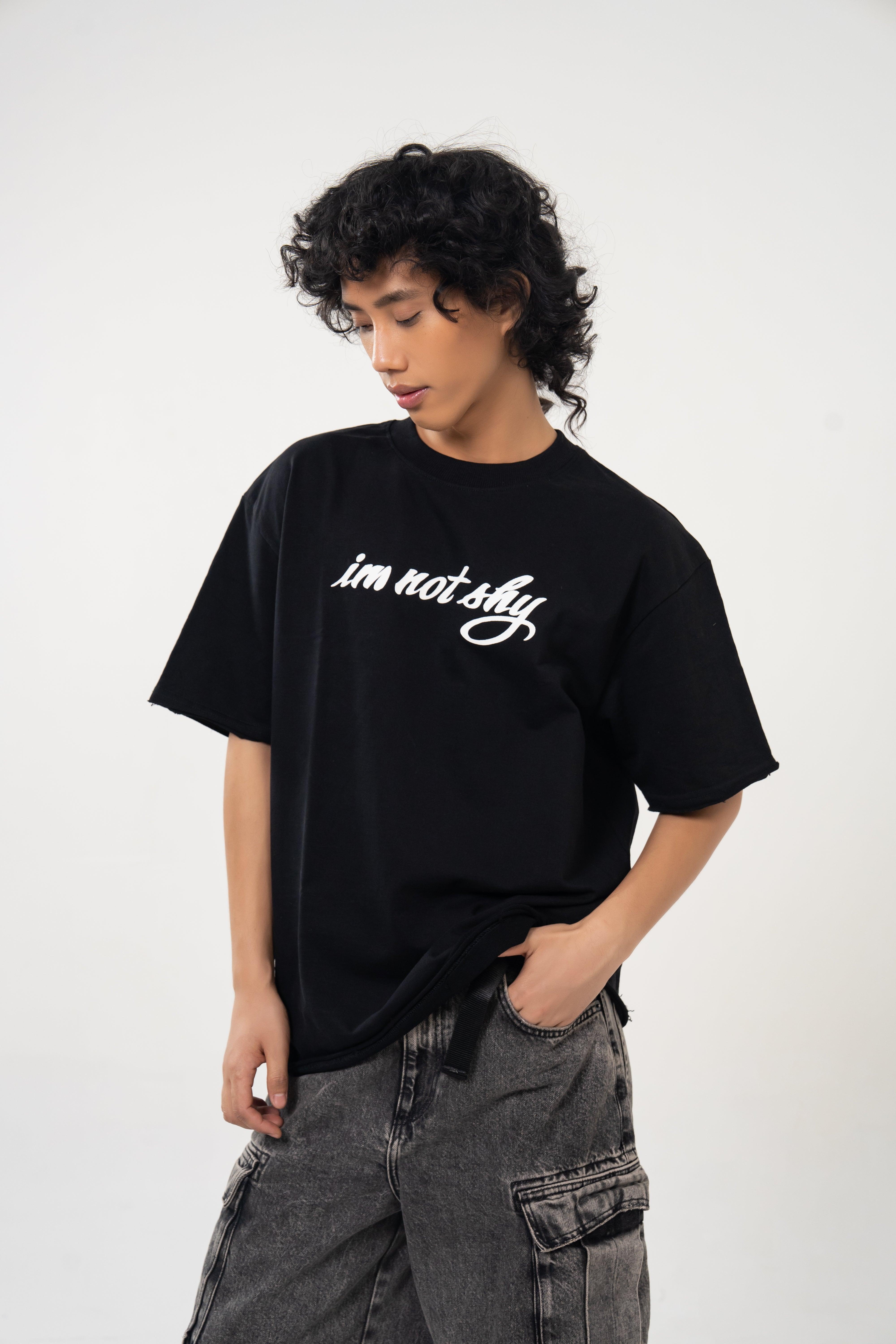Iam Not Shy Oversized Tshirt