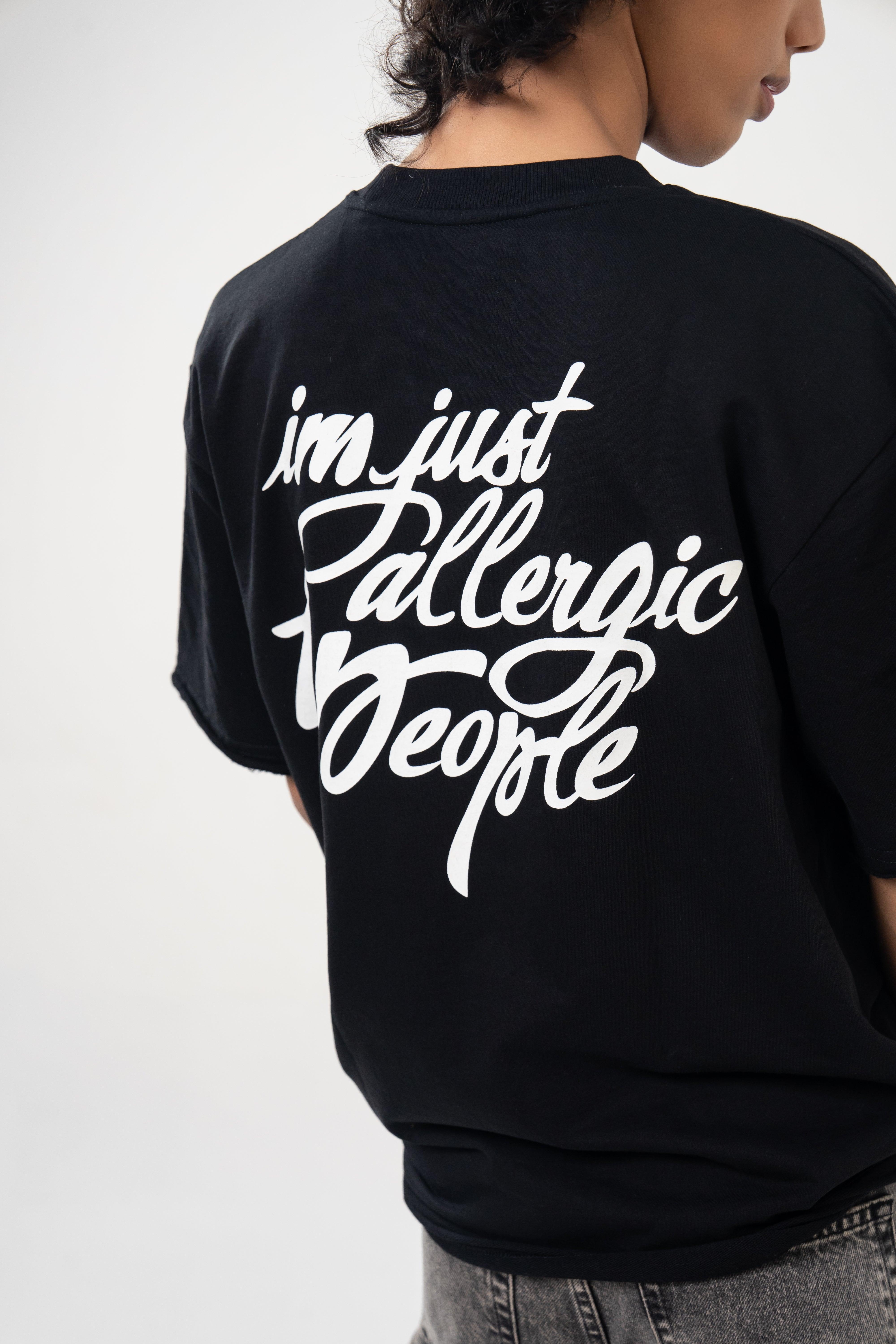 Iam Not Shy Oversized Tshirt