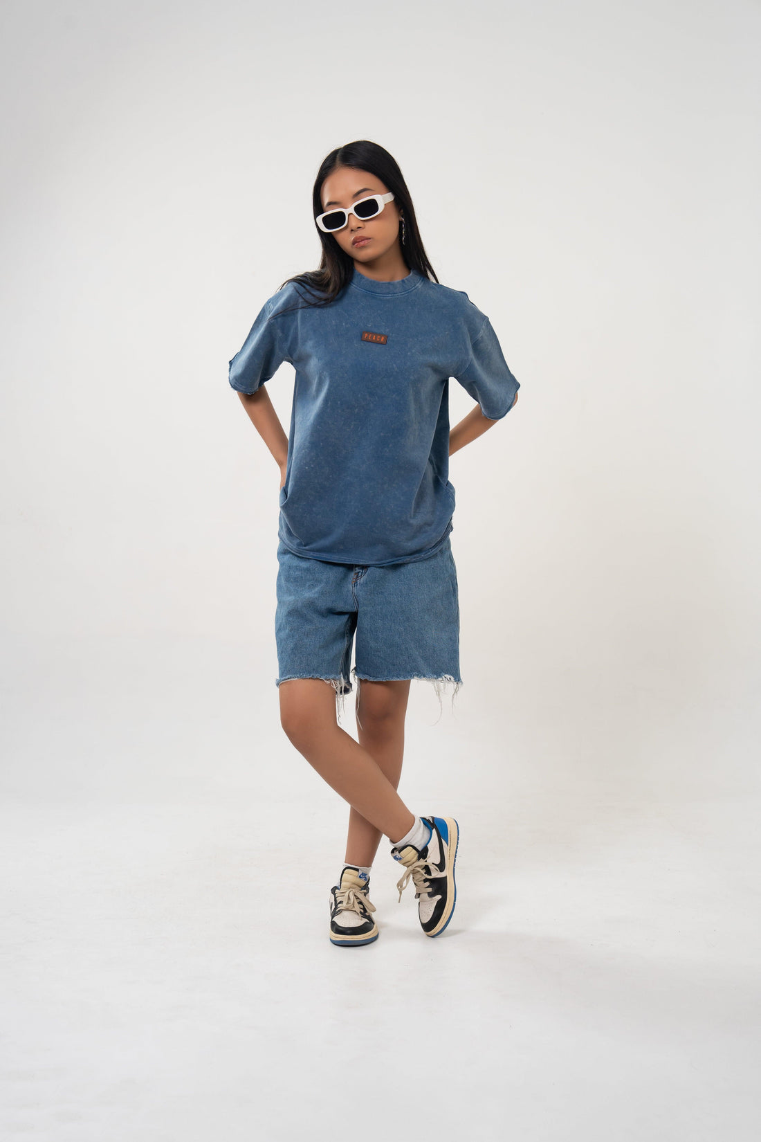 Faded Sky Washed Tshirt
