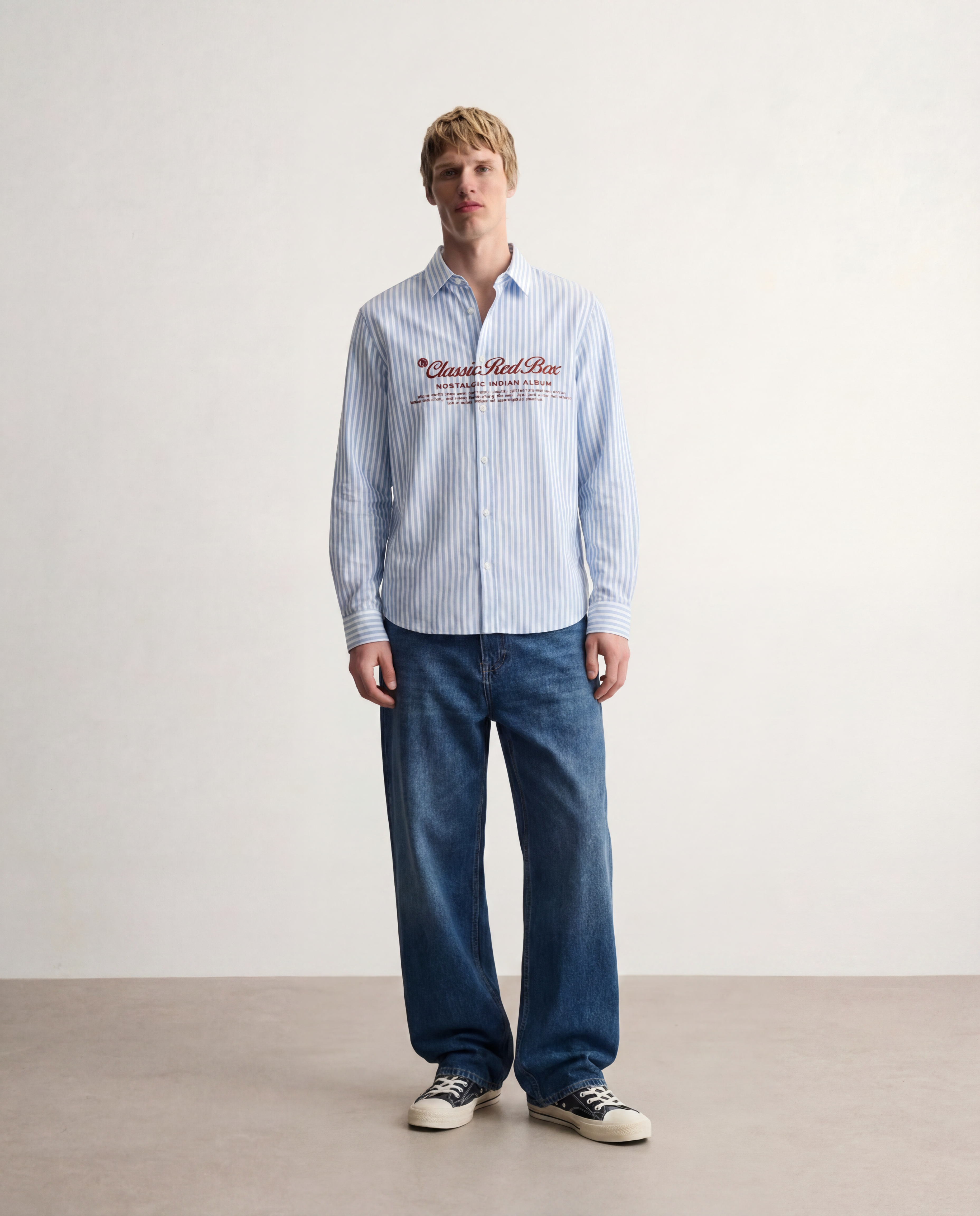 Classic Oxford Blue Shirt